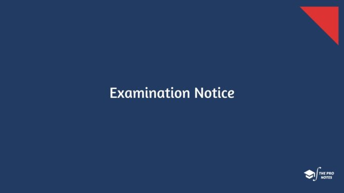 M.Sc Second Semester 2076 Examination Routine Published: TU