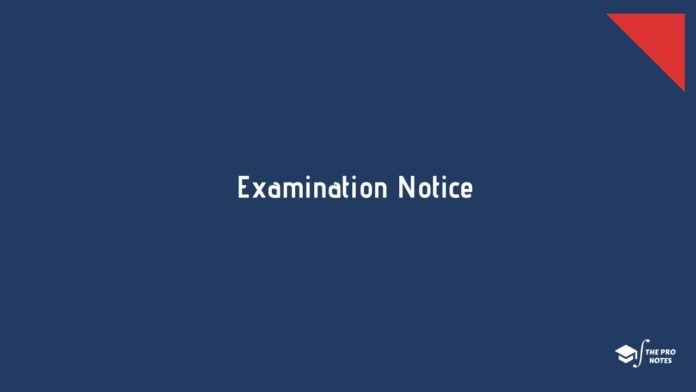 Masters & Bachelors Of Management Exam Center Published: TU