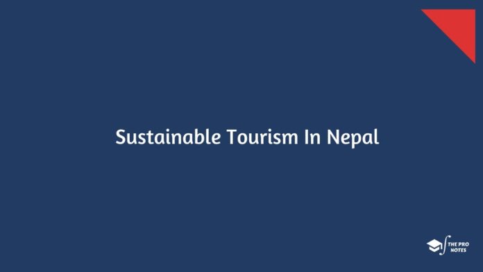 Sustainable Tourism In Nepal